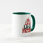 Mug Lecture de vacances de fiction Fa-la-la (Devant droit)