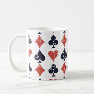 Mug Lecture des cartes : Grunge Motif Abstrait