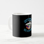 Mug Lecture drôle - 100% de chances de lire (Devant gauche)
