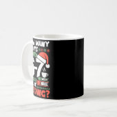 Mug Lecture drôle 67 Livre de Noël de l'enseignant en (Devant gauche)
