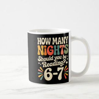 Mug Lecture drôle 6 7 Six Sept Mème Livre d'Englieache