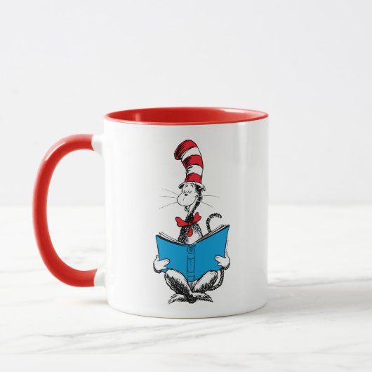 Mug Lecture du Chat dans le Chapeau (Gauche)