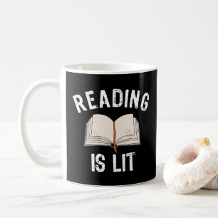 Mug Lecture est faible - littérature lecture livres Vi