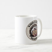 Mug Lecture Kindly Busy Lecture Hérisson Badge (Devant droit)