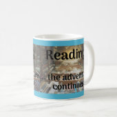 Mug Lecture, l'aventure continue (Devant droit)