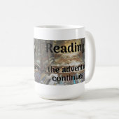 Mug Lecture, l'aventure continue (Devant droit)