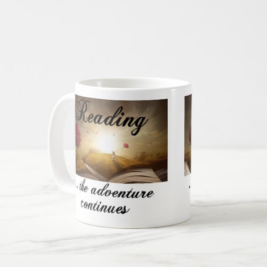 Mug Lecture, l'aventure continue (Devant gauche)
