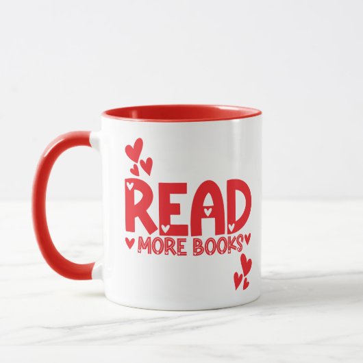 Mug Lecture Livres amour (Gauche)