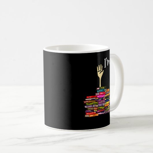 Mug Lecture Livres Bibliothécaire Lecteur Nerd Je suis (Devant droit)