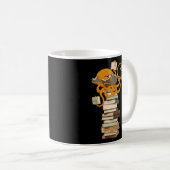 Mug Lecture Octopus Thé Café Et Livres (Devant droit)