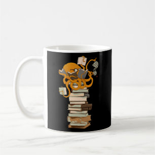 Mug Lecture Octopus Thé Café Et Livres