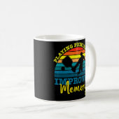 Mug Lecture Rétro Pickleball Améliore la mémoire Pickl (Devant droit)