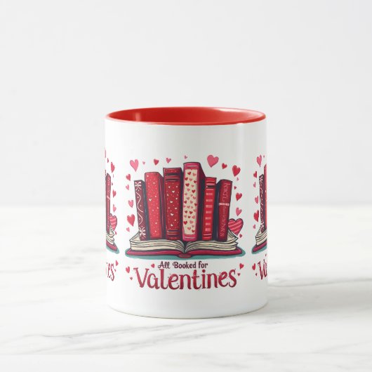 Mug Lecture romantique Vibes Cosy Valentine Cadeau (Centre)