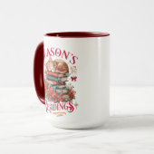 Mug Lectures de saison Kitten Cozy (Devant gauche)