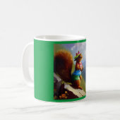 Mug L'écureuil en montagne (Devant gauche)