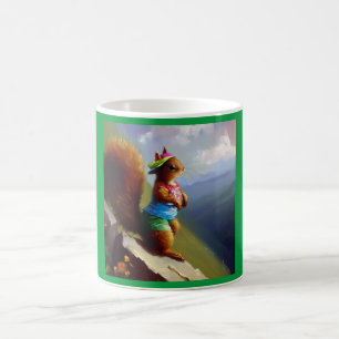 Mug L'écureuil en montagne