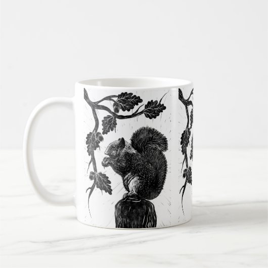 Mug L'écureuil et le gland (Gauche)