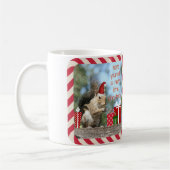 Mug L'écureuil mignon de Noël, ont Noël à noix ! ! (Gauche)