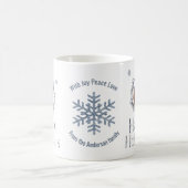 Mug L'Écureuil Mignonne Dort Dans Un Nid. Joyeuses fêt (Centre)