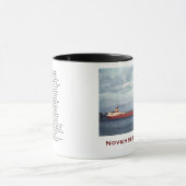 Mug L'Edmund Fitzgerald avec noms d'équipage (Centre)