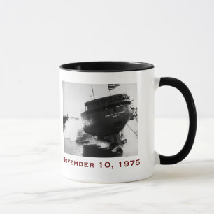 Mug L'Edmund Fitzgerald avec noms d'équipage