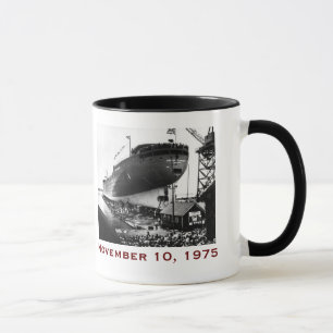 Mug L'Edmund Fitzgerald avec noms d'équipage