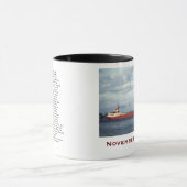 Mug L'Edmund Fitzgerald avec noms d'équipage (Centre)