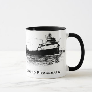 Mug L'Edmund Fitzgerald sur la rivière St. Clair