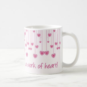 Mug L'éducation à la maison est un travail de coeur !