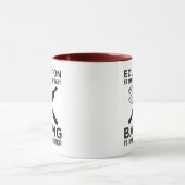 Mug L'Éducation Est Importante, Mais Le Cuisson Est Im (Centre)