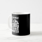 Mug L'éducation est importante mais le ski est plus im (Devant gauche)