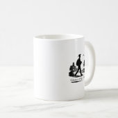 Mug L'éducation est la clé du succès Conception d'un c (Devant droit)