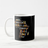 Mug L'éducation est la liberté Mois de l'histoire des (Gauche)