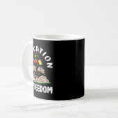 Mug L'éducation est la liberté mois de l'histoire des  (Devant gauche)