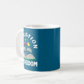 Mug L'éducation est la liberté mois de l'histoire des  (Devant gauche)