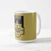 Mug Leeds Gay pride - Leeds England LGBT - (Devant droit)