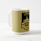 Mug Leeds Gay pride - Leeds England LGBT - (Devant gauche)