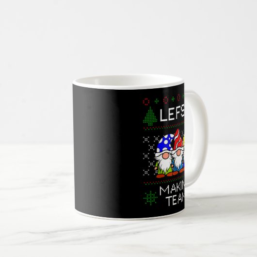 Mug Lefse Making Team Ugly Christmas Sweater  (Devant droit)