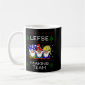 Mug Lefse Making Team Ugly Christmas Sweater  (Gauche)