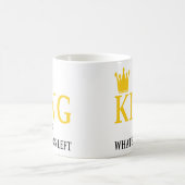 Mug Left Wedding du Roi Of Whatever's couple l'idée de (Centre)