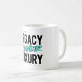 Mug Legacy Over Luxury | (Devant droit)