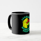 Mug Légaliser le mariage Iguana (Devant gauche)