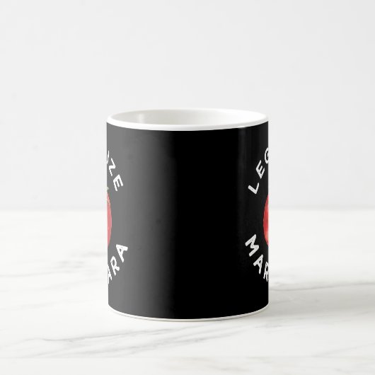 Mug Légaliser Notre Sauce Tomate Marinara Pour (Centre)