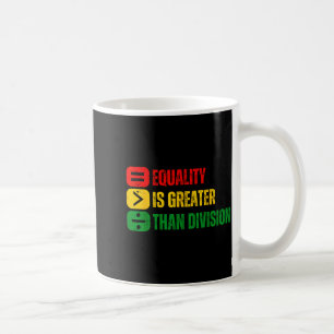 Mug L'égalité de l'histoire des Noirs est plus grande 