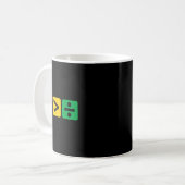Mug L'égalité est plus grande que la division Juneteen (Devant gauche)