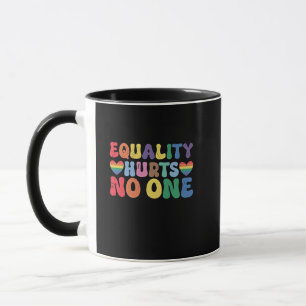 Mug L'égalité ne fait de mal à personne aux droits hum