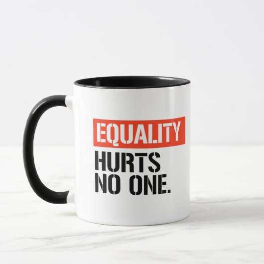 Mug L'égalité ne fait mal à personne (Gauche)