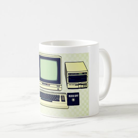 Mug Legend Commodore 64 Retro Computer (Devant droit)