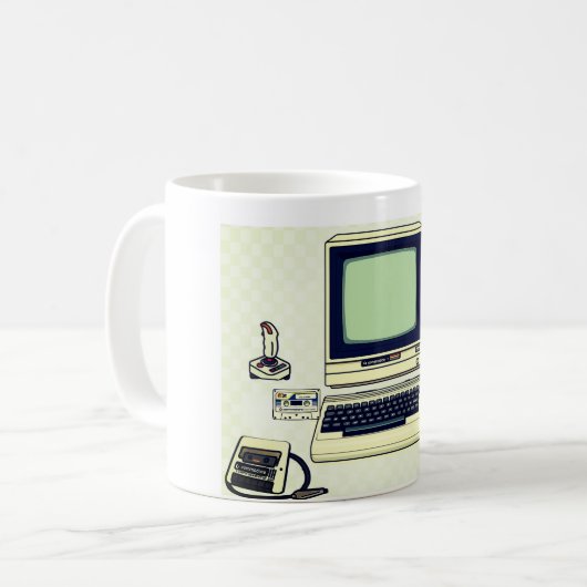 Mug Legend Commodore 64 Retro Computer (Devant gauche)