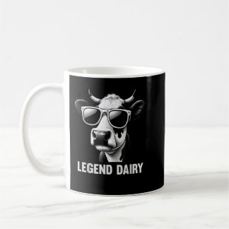 Mug Legend Dairy Funny Farmer Vache Farmer Pun Graphiq